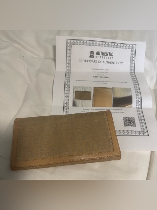 Fendi Accessories - Fendi Authentic Brown Zucca FF Jacquard Continental Wallet! With COA! Gorgeous 🥰